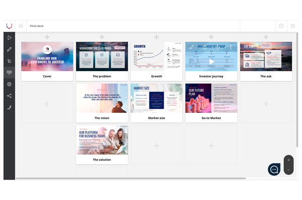 Seidat Matrix Navigation Presentation editing mode