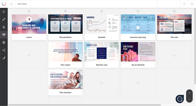 Seidat Matrix Navigation Presentation editing mode