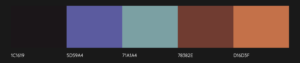 An AI generated color scheme from an uploaded picture