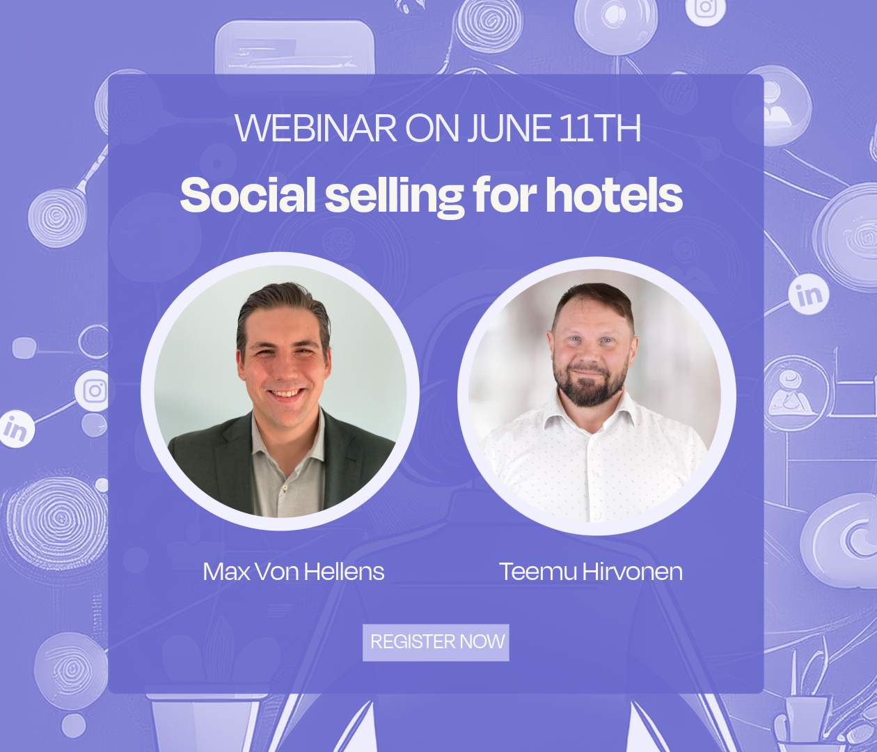 Seidat webinar: Social selling for hotels